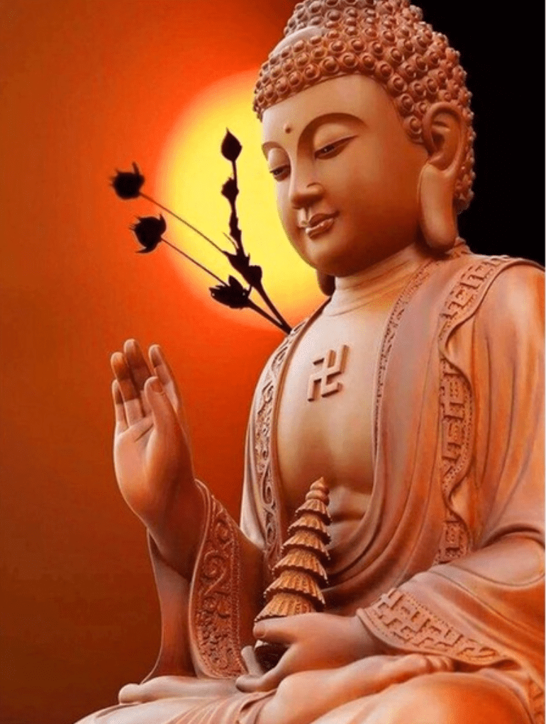 paintingnumberart Paint By Numbers Kit-Sitting Buddha I