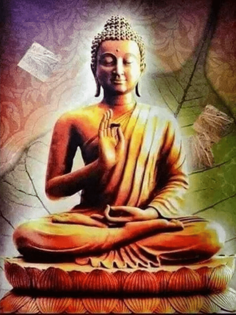 paintingnumberart Paint By Numbers Kit-Sitting Buddha II