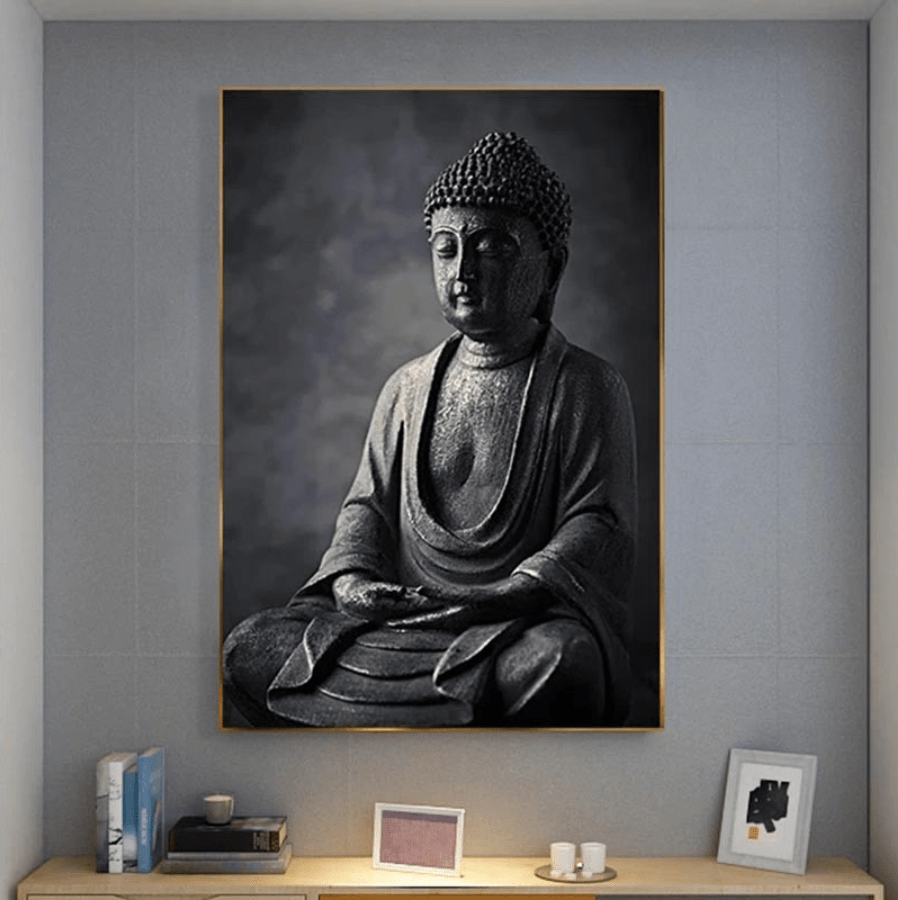 paintingnumberart Paint By Numbers Kit-Sitting Buddha III