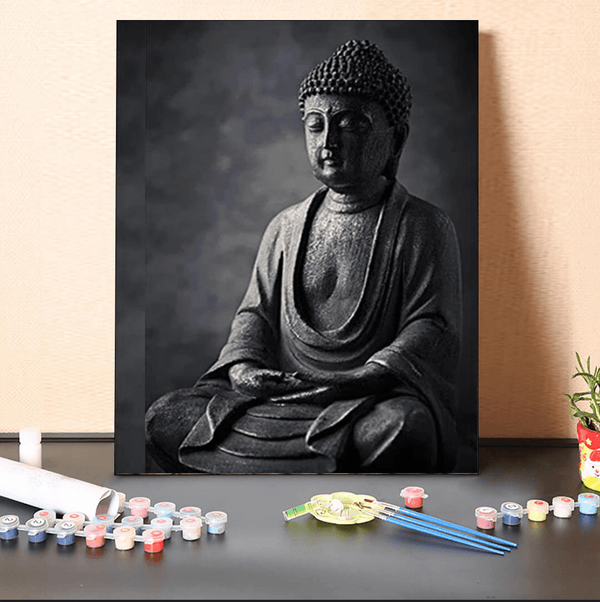 paintingnumberart Paint By Numbers Kit-Sitting Buddha III
