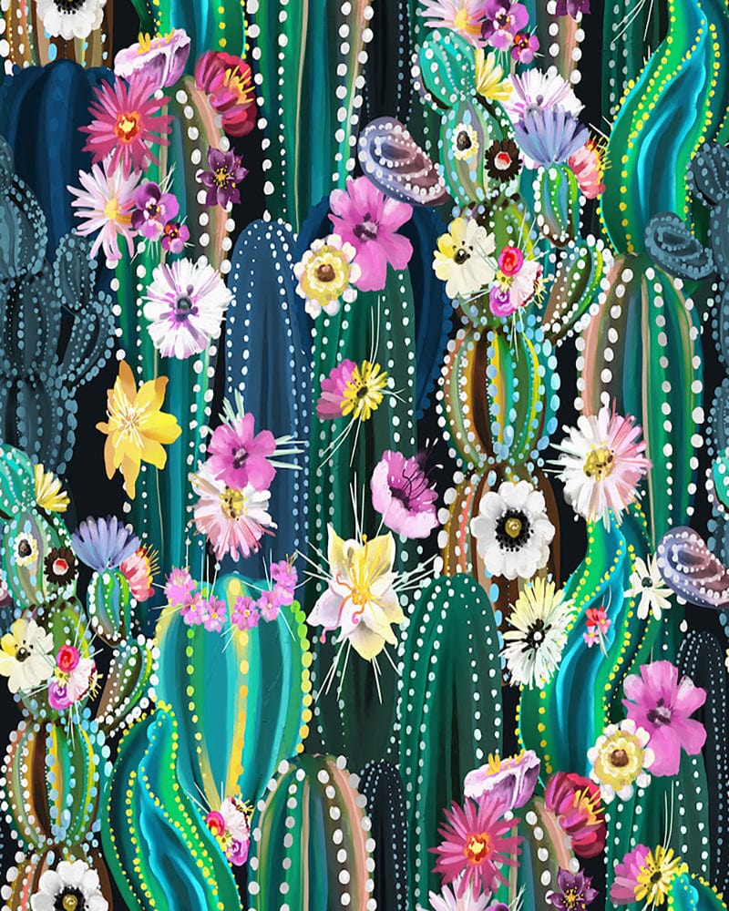 paintingnumberart Paint by Numbers Kit-Small Flowers On Cactus
