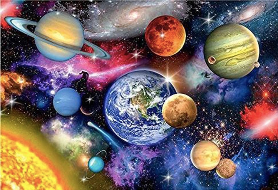 paintingnumberart Paint By Numbers Kit – Solar System Planets