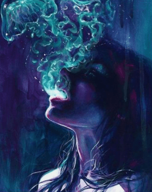 paintingnumberart Paint By Numbers Kit-Soul out of the Body🎨🎨🎨
