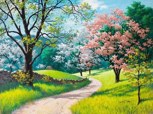 paintingnumberart Paint By Numbers Kit – Spring Walk in the Park
