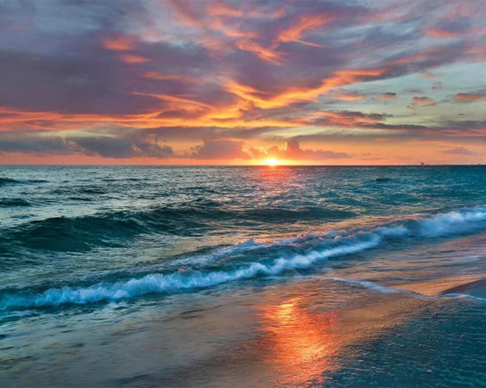 paintingnumberart Paint By Numbers Kit-Sunset Over Ocean