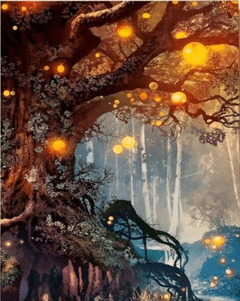 paintingnumberart Paint by Numbers Kit-The Eternal Tree