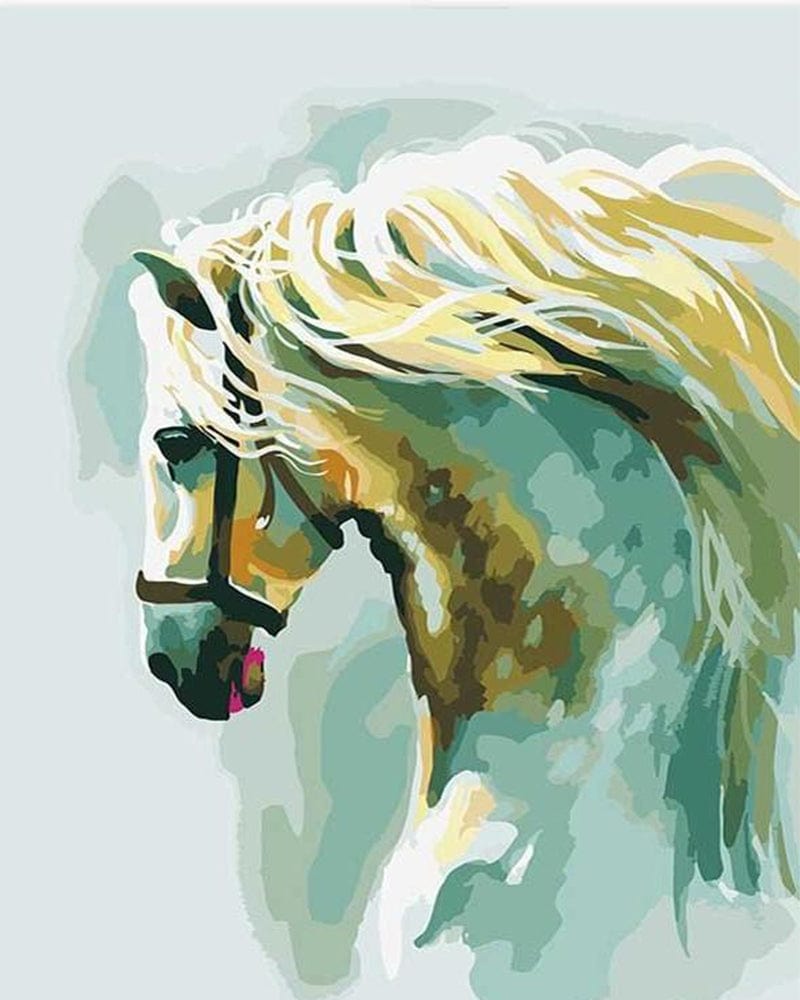 paintingnumberart Paint By Numbers Kit – Tired Horse
