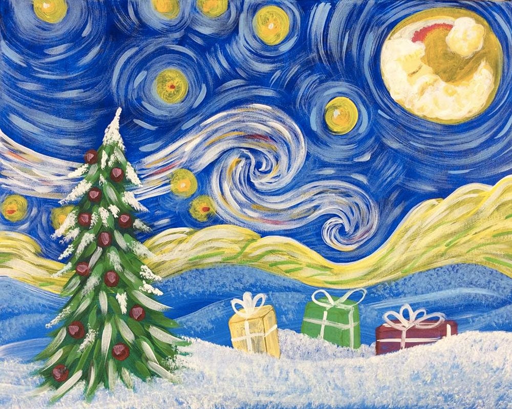 paintingnumberart Paint By Numbers Kit – Van Gogh Christmas 3