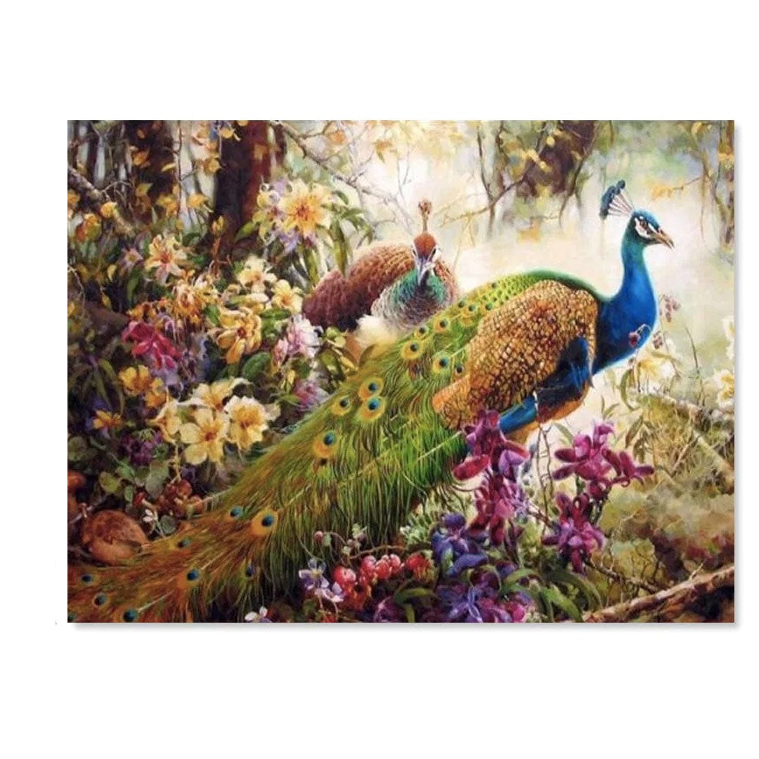 paintingnumberart Paint By Numbers Kit-Vibrant Peacock