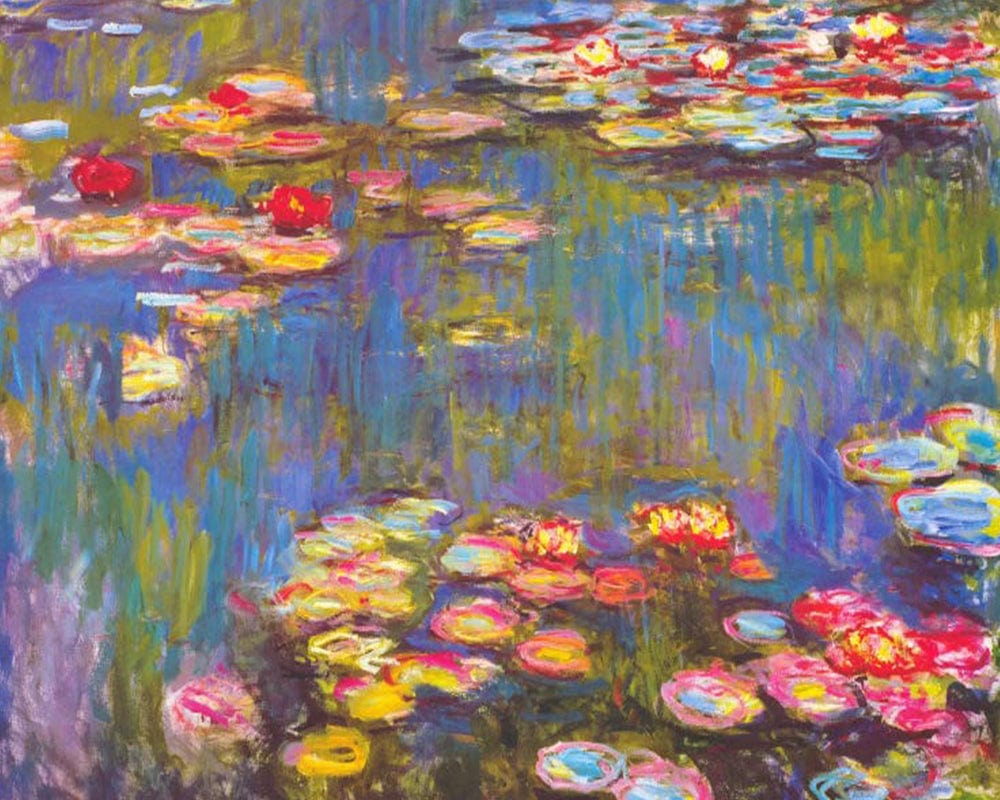 paintingnumberart Paint By Numbers Kit-Water Lilies, 1916
