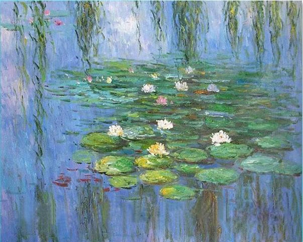 paintingnumberart Paint By Numbers Kit – Water Lily Claude Monet