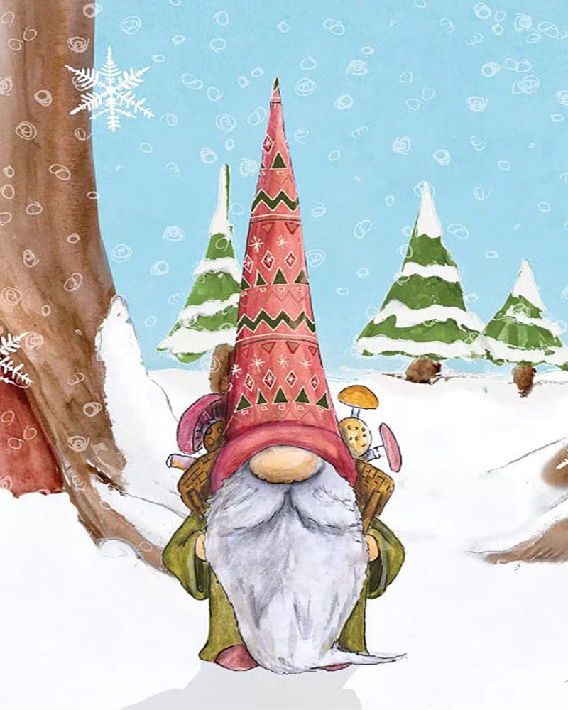 paintingnumberart Paint By Numbers Kit-Winter Gnome I
