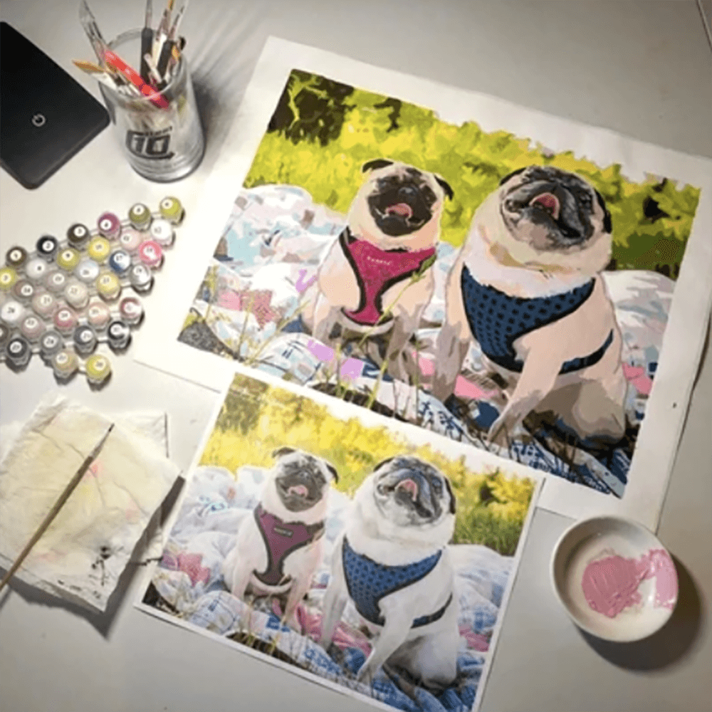 paintingnumberart paint by numbers Private Customization