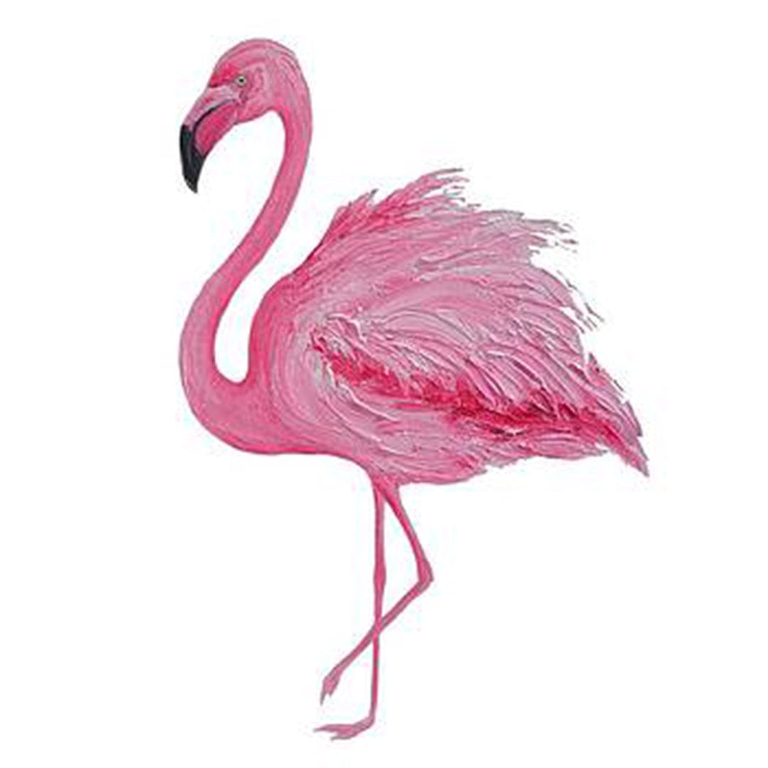 paintingnumberart Pink-Flamingo-Mini DIY Paint by Numbers Kit