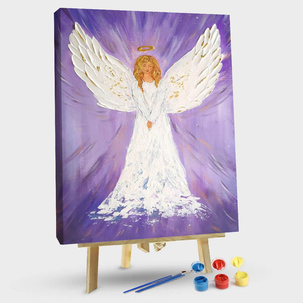 paintingnumberart Pretty angel2-Paint by Numbers Kit