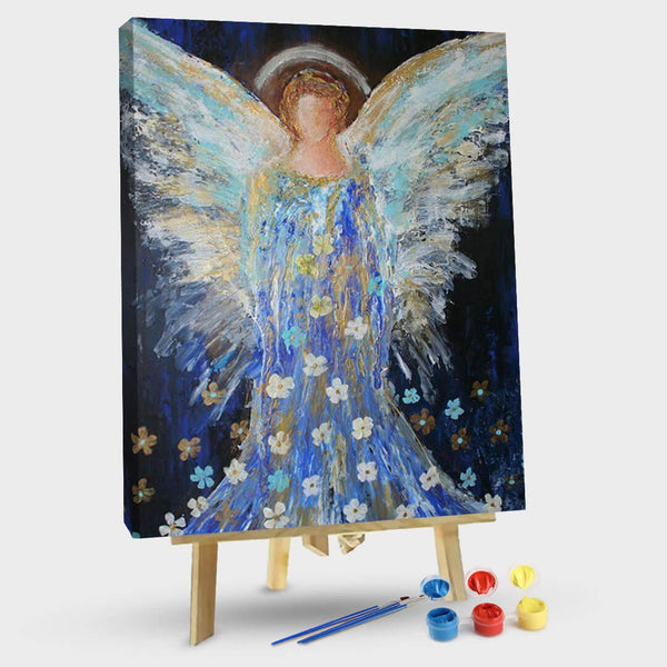 paintingnumberart Pretty angel3-Paint by Numbers Kit