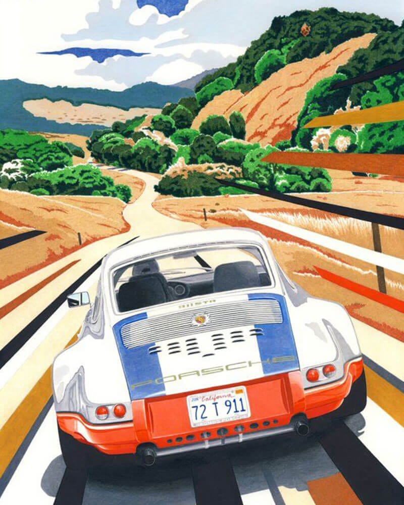 paintingnumberart Racing Car#2-Paint by Numbers Kit