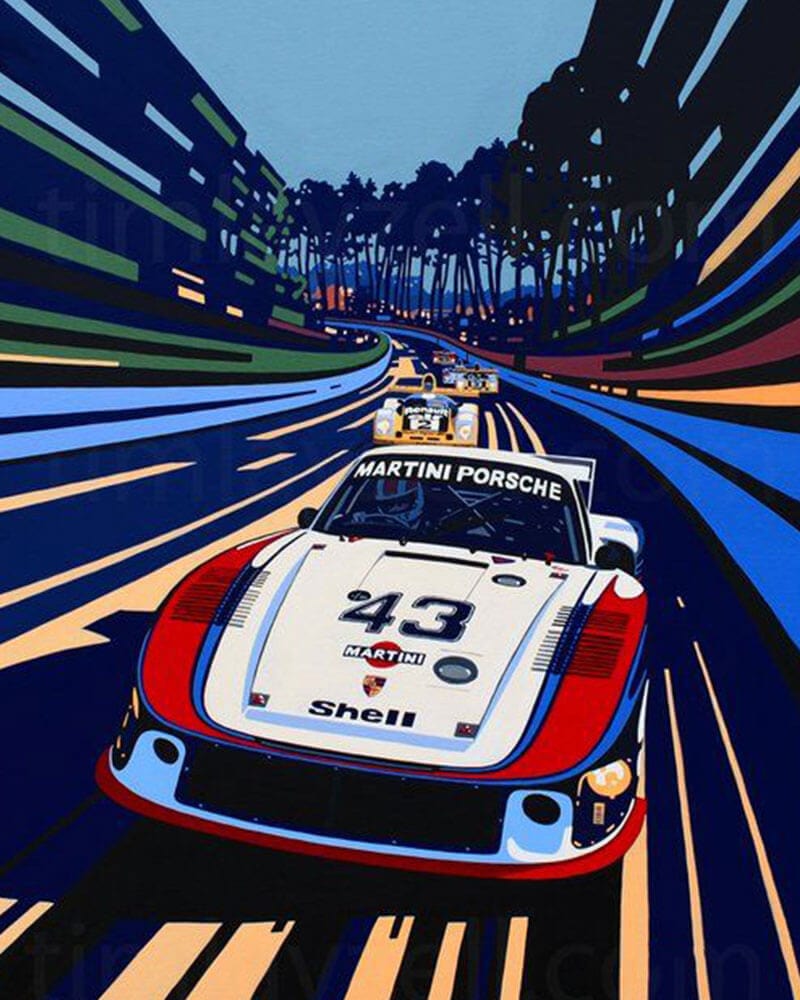 paintingnumberart Racing Car#3-Paint by Numbers Kit