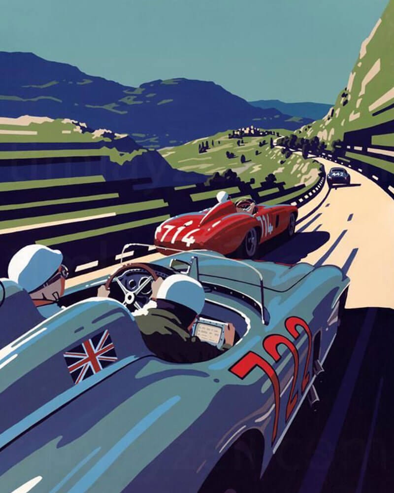 paintingnumberart Racing Car#5-Paint by Numbers Kit