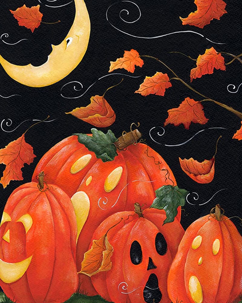 paintingnumberart Scary Night-Paint by Numbers Kit