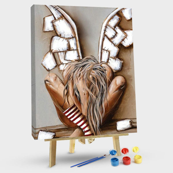 paintingnumberart SheIs Not Broken-Paint by Numbers Kit