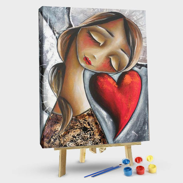 paintingnumberart Sleeping Angel#1-Paint By Numbers Kit
