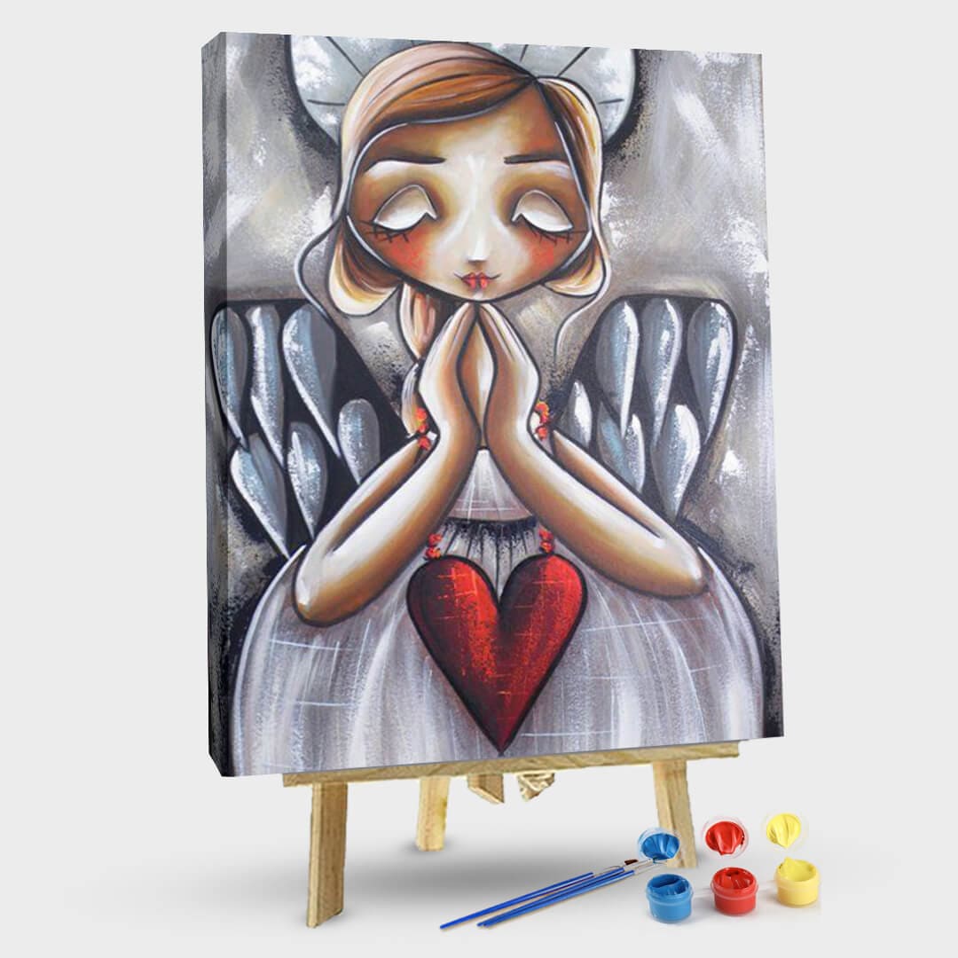 paintingnumberart Sleeping Angel#10-Paint By Numbers Kit