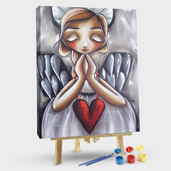 paintingnumberart Sleeping Angel#10-Paint By Numbers Kit