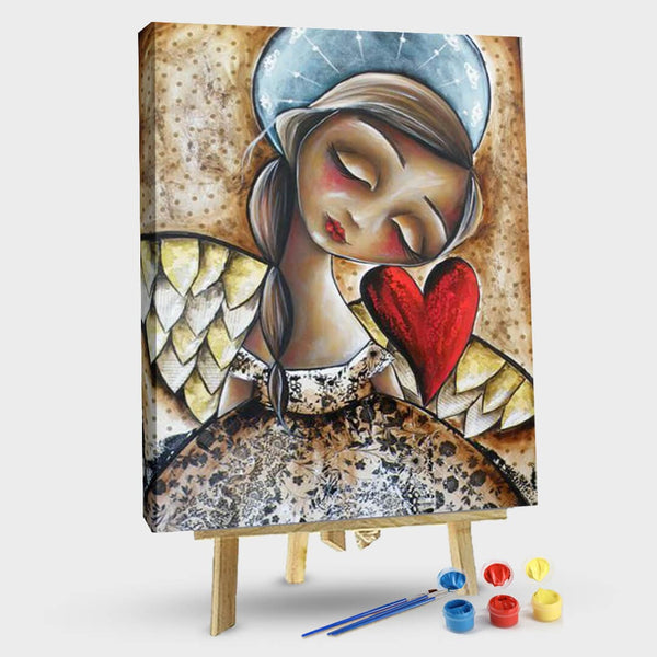 paintingnumberart Sleeping Angel#12-Paint By Numbers Kit