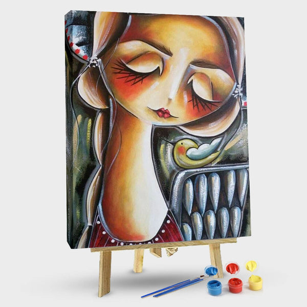 paintingnumberart Sleeping Angel#13-Paint By Numbers Kit