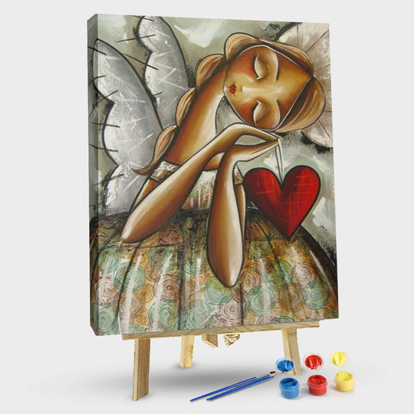 paintingnumberart Sleeping Angel#15-Paint By Numbers Kit