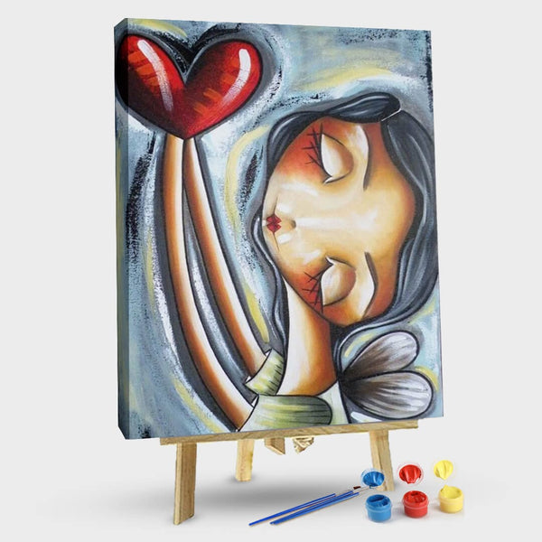 paintingnumberart Sleeping Angel#2-Paint By Numbers Kit