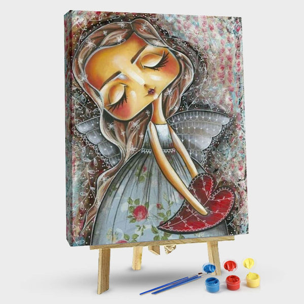 paintingnumberart Sleeping Angel#20-Paint By Numbers Kit