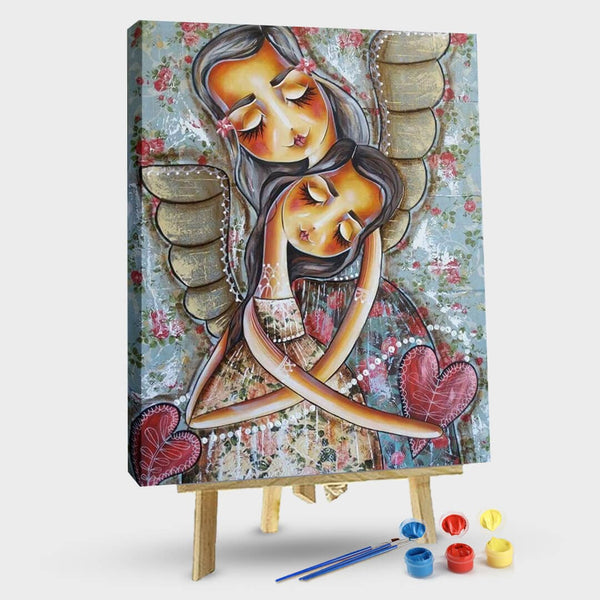 paintingnumberart Sleeping Angel#22-Paint By Numbers Kit
