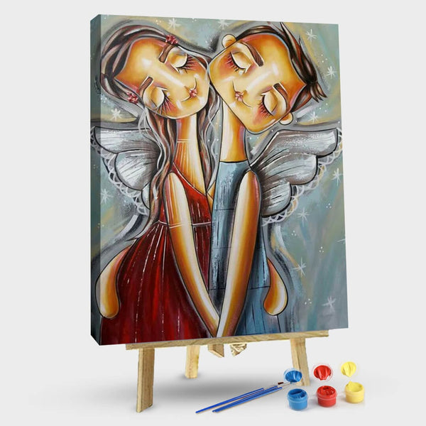 paintingnumberart Sleeping Angel#24-Paint By Numbers Kit