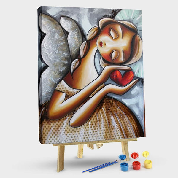 paintingnumberart Sleeping Angel#4-Paint By Numbers Kit