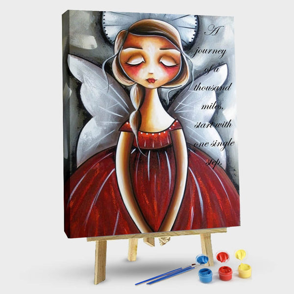 paintingnumberart Sleeping Angel#5-Paint By Numbers Kit