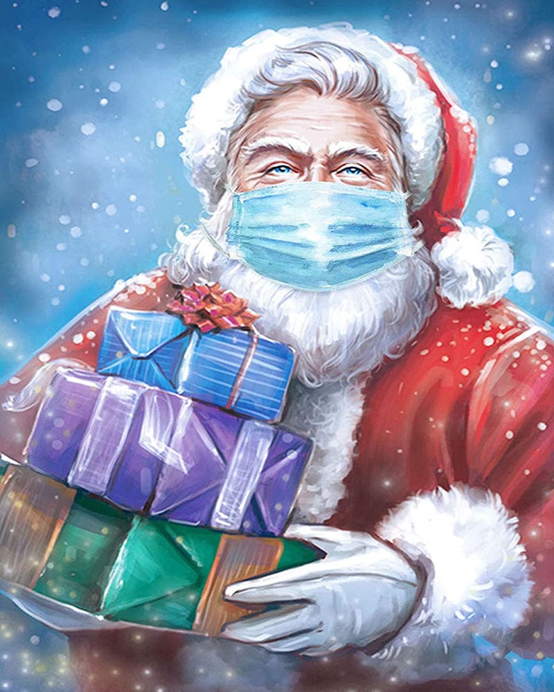 paintingnumberart Snow Winter Gifts-Paint by Numbers Kit