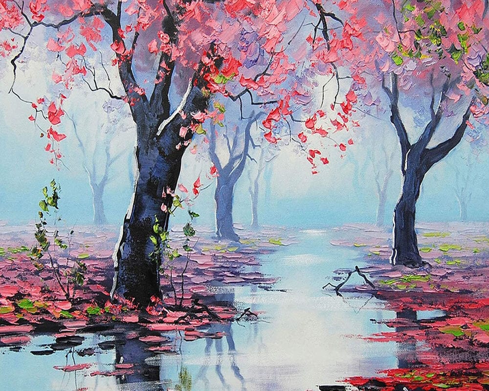 paintingnumberart Spring-Paint by Numbers Kit