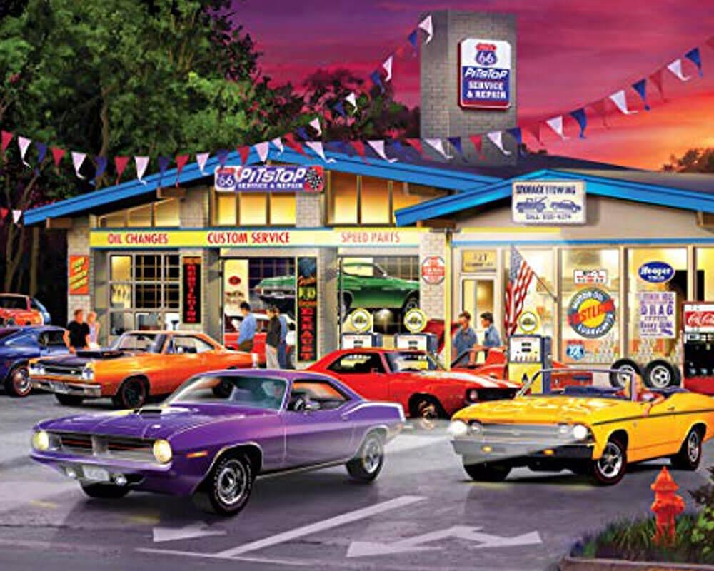paintingnumberart Street Cars#6-Paint by Numbers Kit