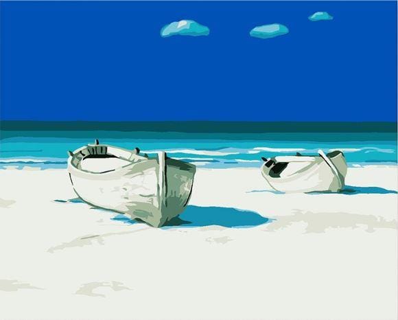 paintingnumberart Summer Beach – Landscape Paint By Number