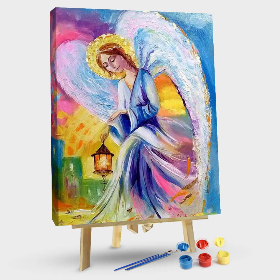 paintingnumberart The angel of peace and tranquility-Paint by Numbers Kit