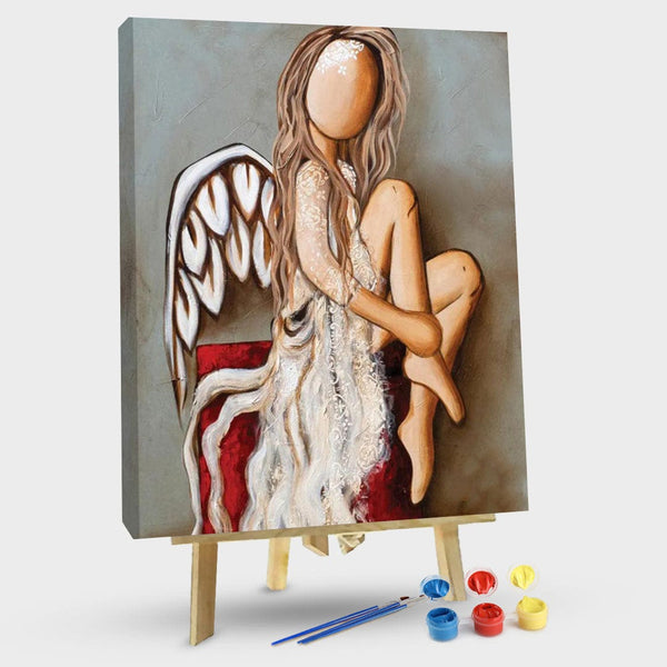 paintingnumberart ThereIs StrengthIn Her-Paint by Numbers Kit