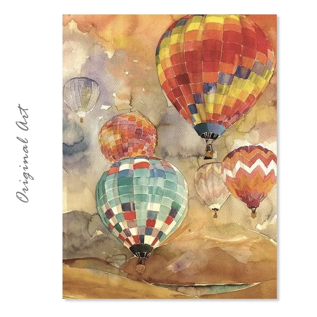 paintingnumberart Travels Balloons – Landscape Paint By Number