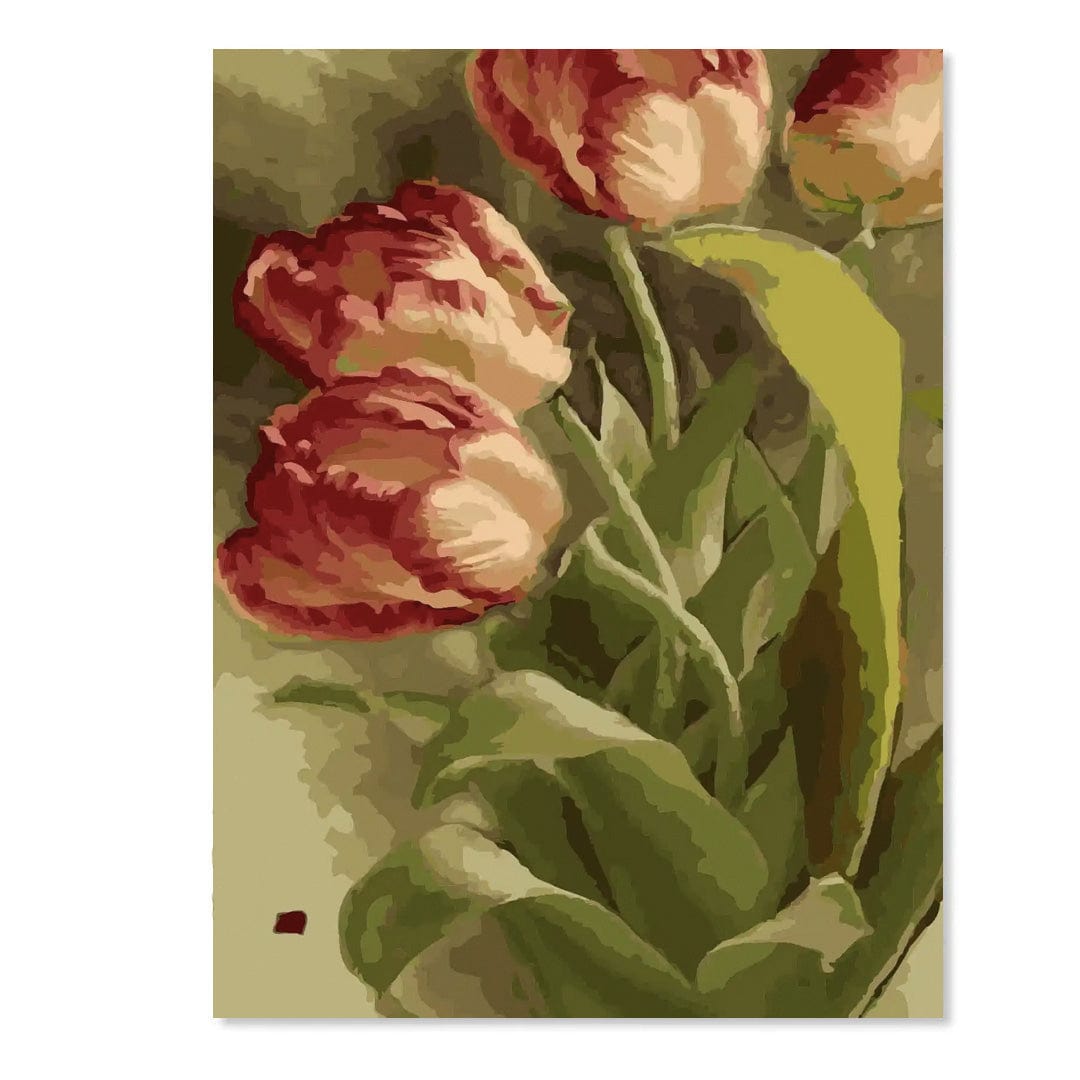 paintingnumberart Tulip Flowers Spring – Flowers Paint By Number