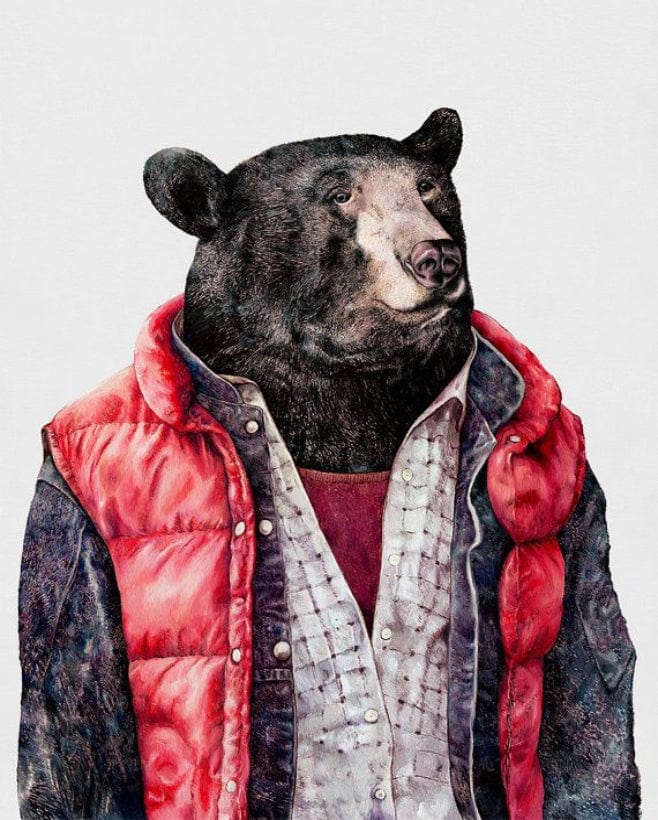 paintingnumberart Uncle Bear– Paint By Number