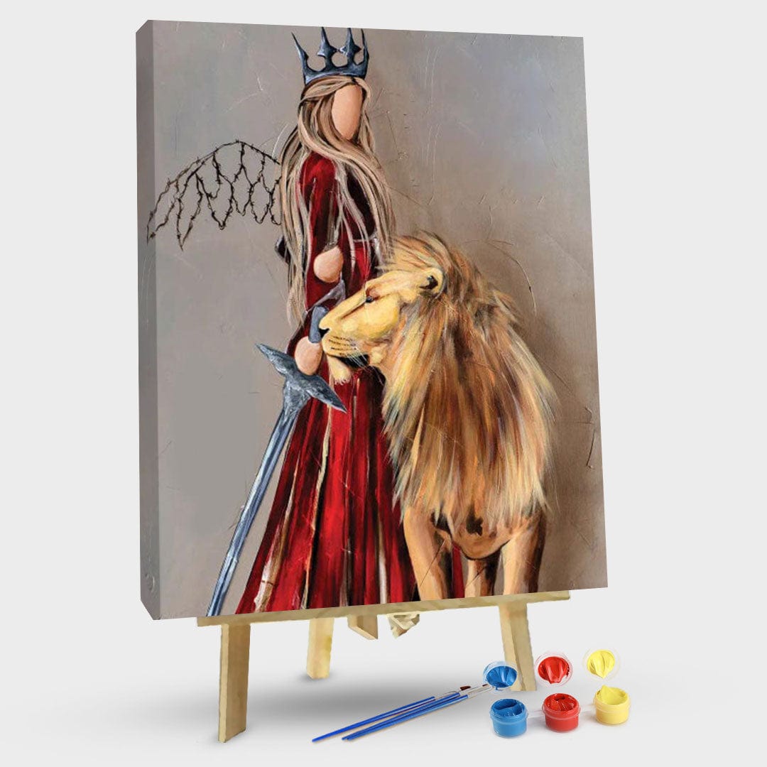 paintingnumberart We Cannot Become-Paint by Numbers Kit