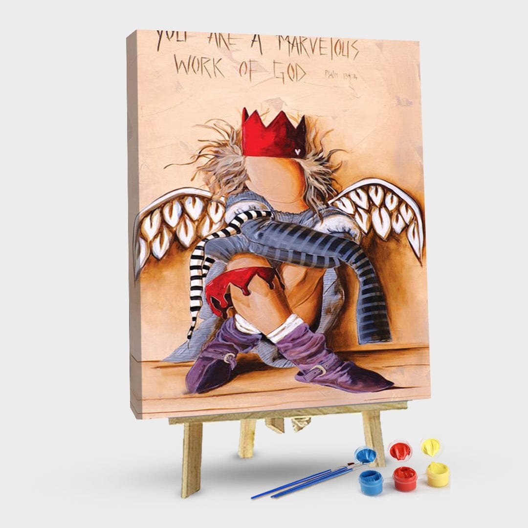 paintingnumberart You Are Marve lous-Paint by Numbers Kit