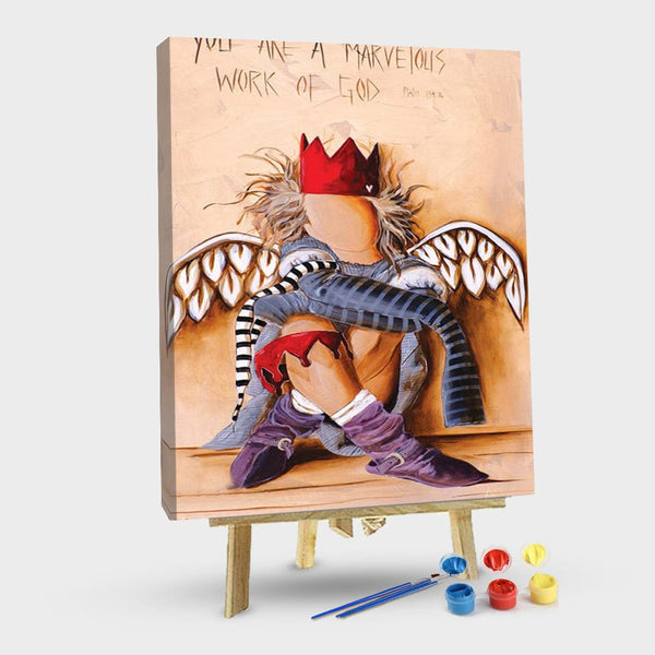 paintingnumberart You Are Marve lous-Paint by Numbers Kit